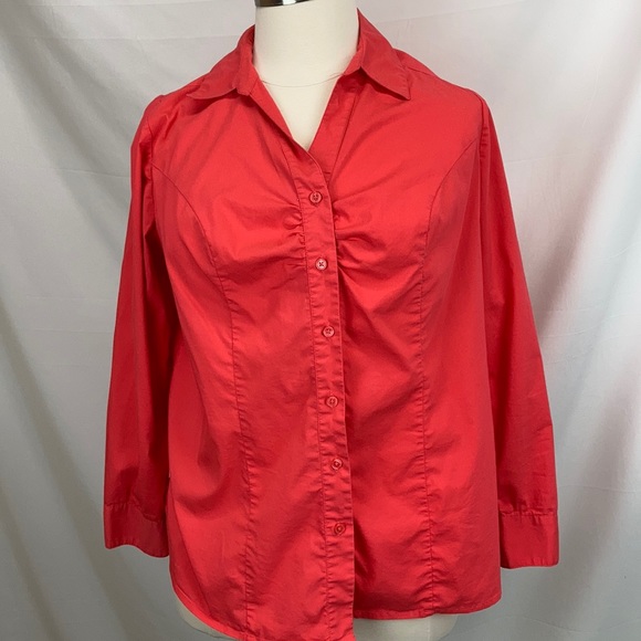 Plus size button down shirts _ for 1 shirt 18W 20W - Picture 3 of 4